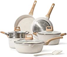 This image preserves to Top 5 Nonstick Cookware sets in CAROTE Pots and Pans Set