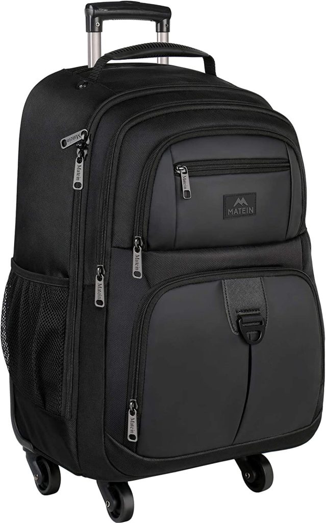 MATEIN Rolling Laptop Backpack