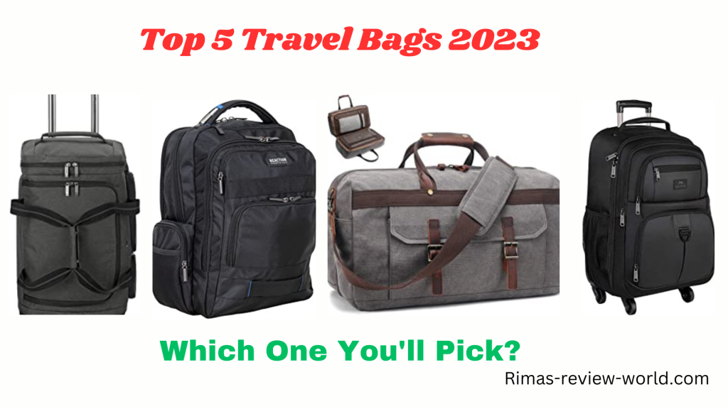 Top 5 Travel Bags