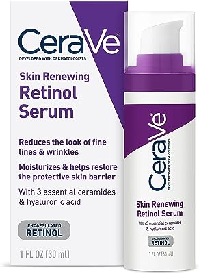 Top 10 facial serums in the brands of   CeraVe Anti Aging Retinol Serum 