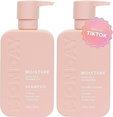 MONDAY HAIRCARE Moisture Shampoo + Conditioner Set 