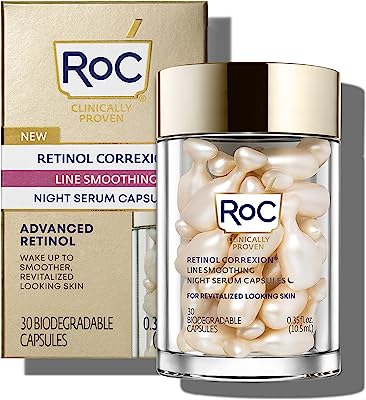 Top 10 facial serums in the brands of  RoC Retinol Correxion Anti-Aging Wrinkle Night Serum   