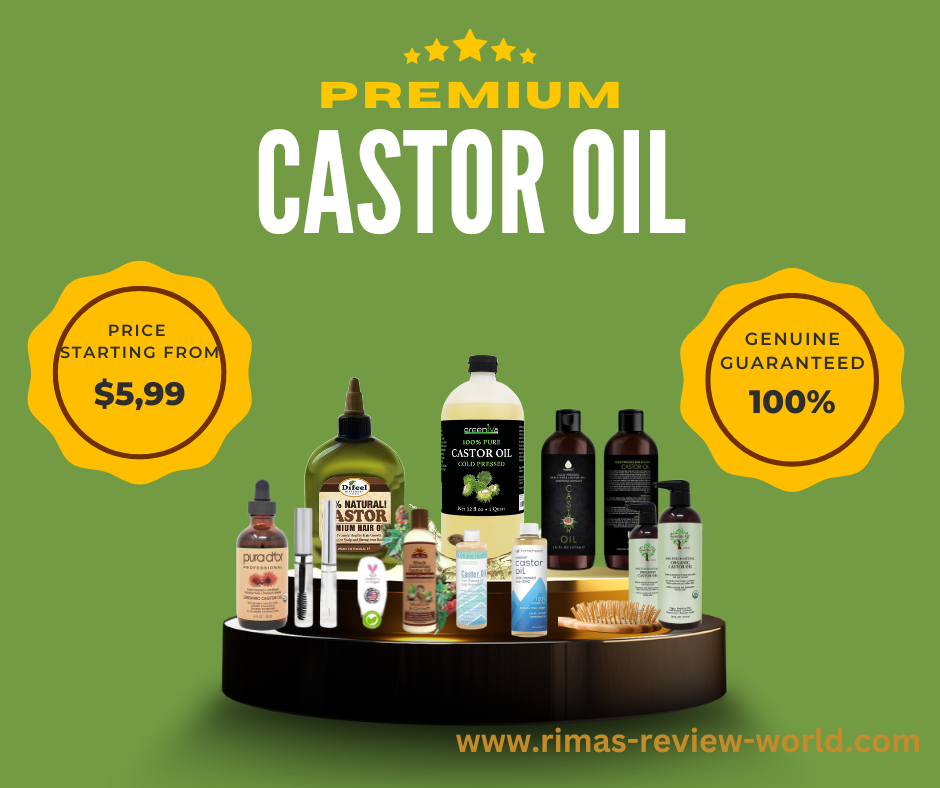 10 Best Castor Oil For Healthy Skin And Hair