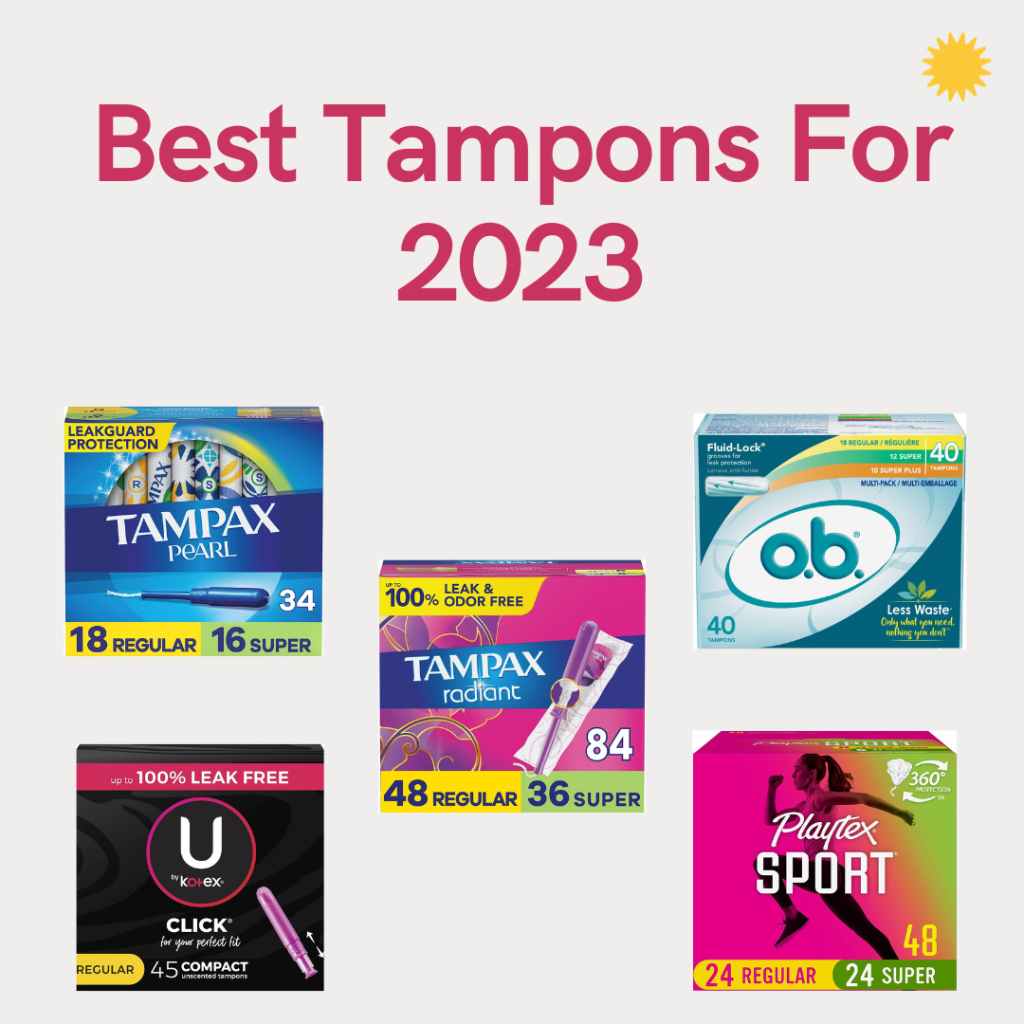 5 Best Tampons For 2023