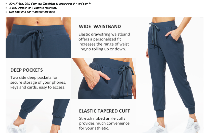 Women's Joggers Pants